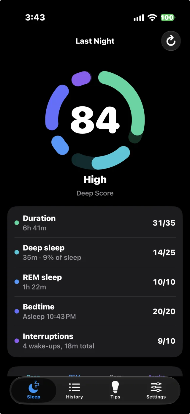 Deep Score screenshot